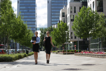 Secretary with Glasses