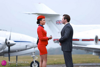 The flight attendants