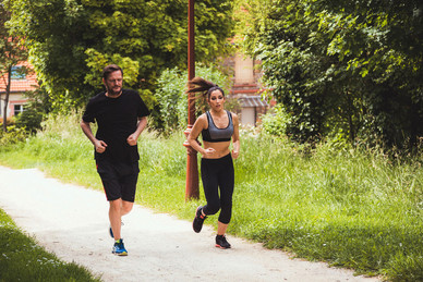 Die Fitness-Trainerin