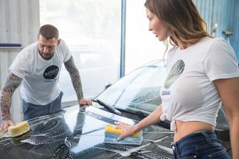 Sexy babes and car rides